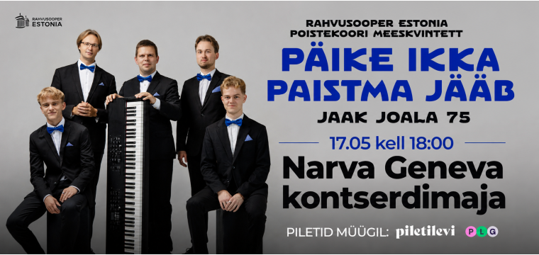 Jaak Joala 75 - kontsert "Päike ikka paistma jääb"
