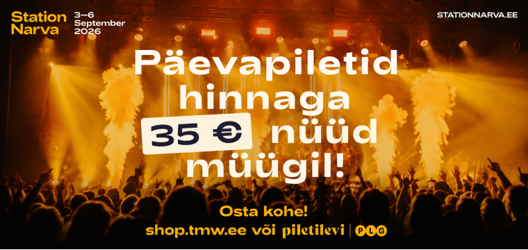 Station Narva 2026 sooduspiletid juba müügil!