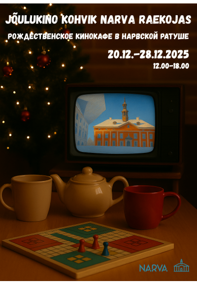 Jõulukino kohvik Narva raekojas