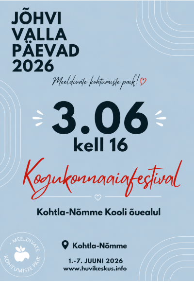 Jõhvi municipality days 2026 • 3.06 Community Garden Festival