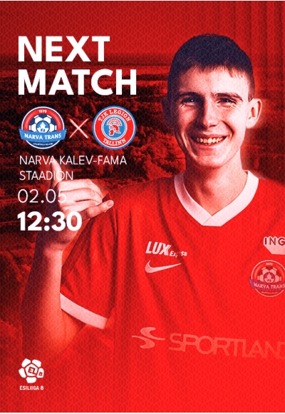 Esiliiga B: JK Narva Trans U21 vs Tallinna JK Legion