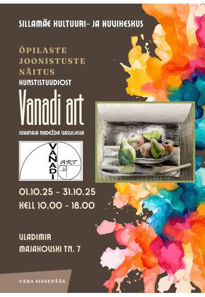 Student Drawing Exhibition Art Studio Vanadi Art