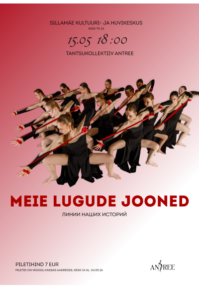 Tantsukollektiivi Antree kontsert „Meie lugude jooned“