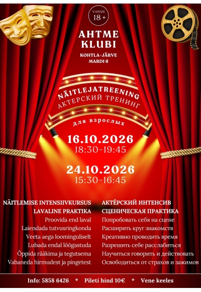 Näitlejatreening 18+