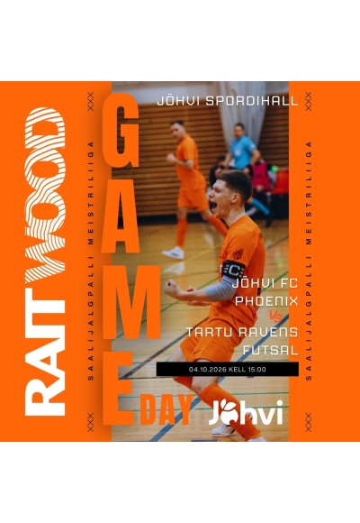 Saalijalgpalli Meistriliiga: Jõhvi FC Phoenix vs Tartu Ravens Futsal