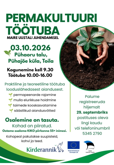 Permakultuuri töötuba