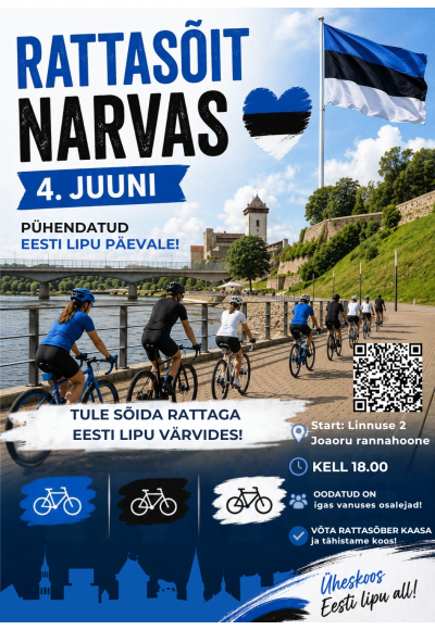 Eesti lipu päevale pühendatud rattasõit