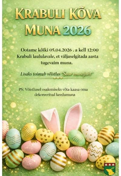 Krabuli Kõva Muna 2026