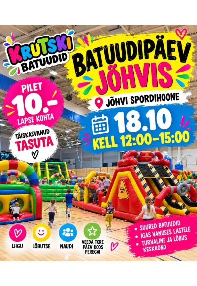 Krutski batuudipäev Jõhvi spordihallis