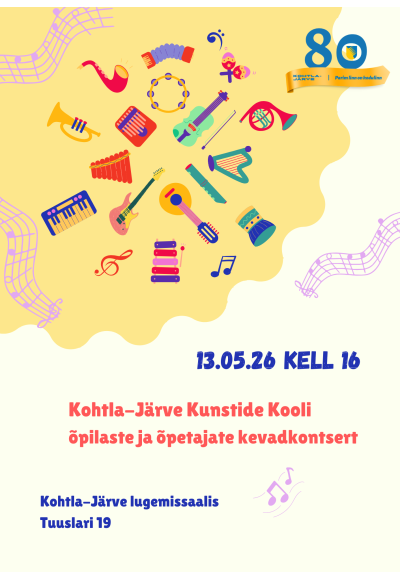 Spring concert of Kohtla-Järve School of Arts