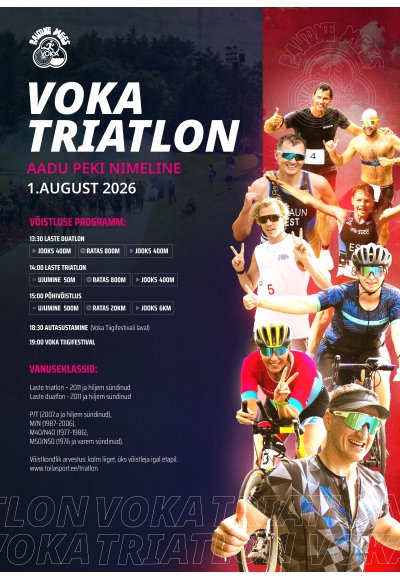 Aadu Peki nimeline Voka triatlon