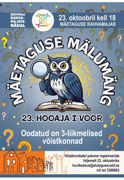 Mäetaguse Memory Game 23 Season 1 Round