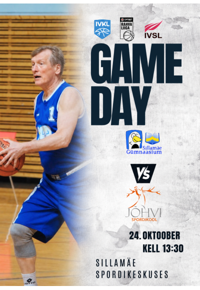 Optibet national league East region: Sillamäe gymnasium vs Jõhvi sports school