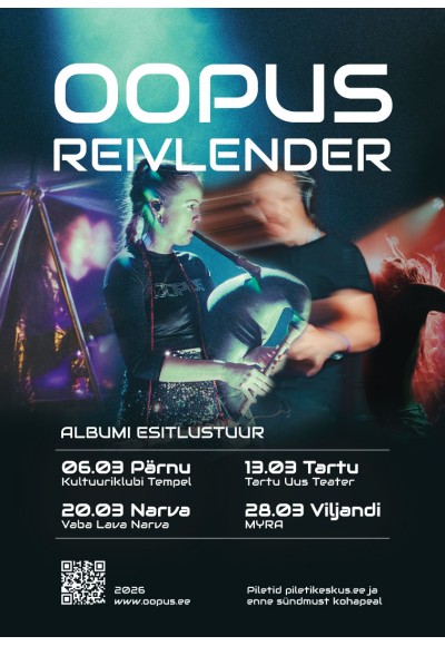 Albumiesitlustuur OOPUS Reivlender