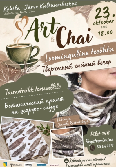 Loominguline teeõhtu ART & CHAI
