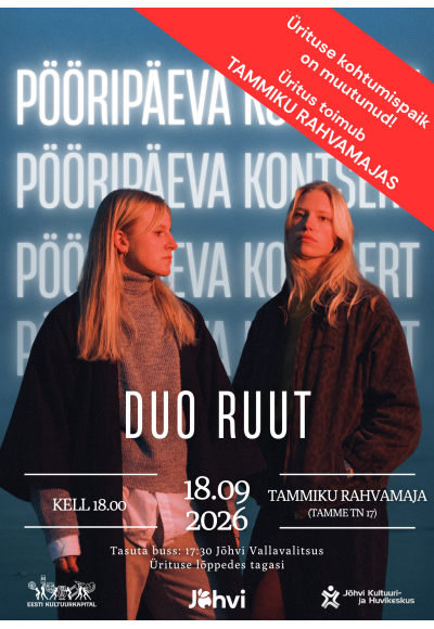 Pööripäeva kontser - DUO RUUT