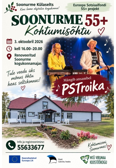 Soonurme 55+kohtumisõhtu