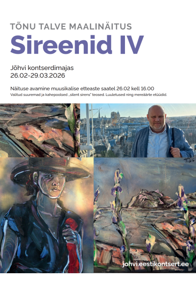 Tõnu Talve maalinäitus „Sireenid IV“