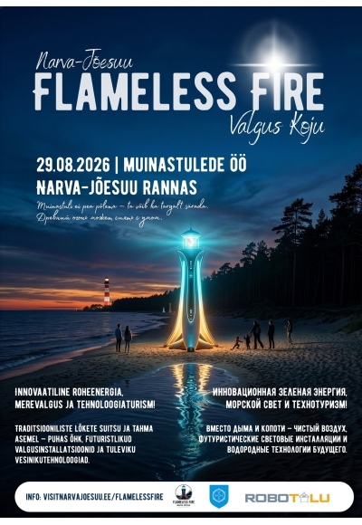 Flameless Fire Narva-Jõesuu | Valgus koju 2026