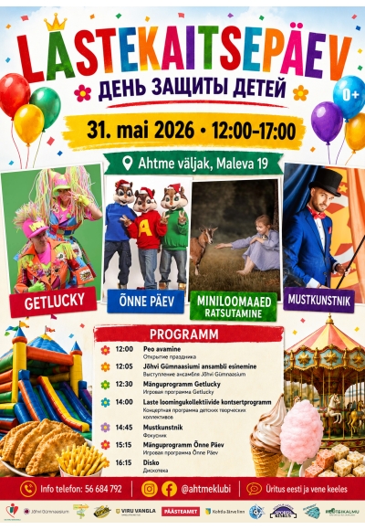 Rahvusvaheline lastekaitsepäev Kohtla-Järvel