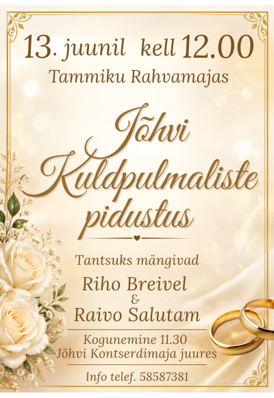 Jõhvi Kuldpulmaliste pidustus