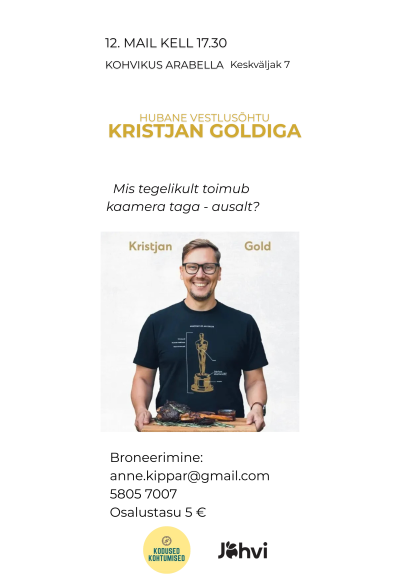 Hubane vestlusõhtu Kristjan Goldiga