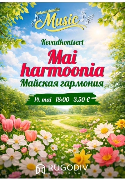 Kevadkontsert «Mai harmoonia»