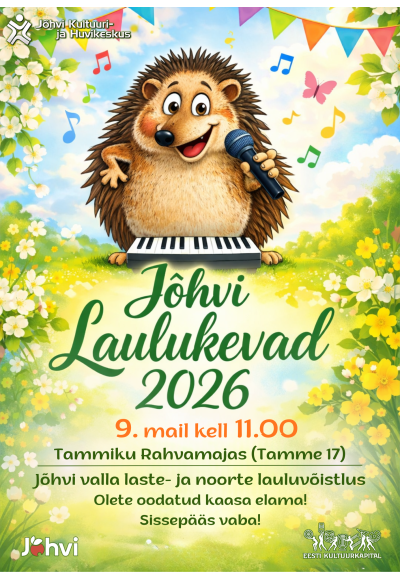 Jõhvi Parish Children’s and Youth Singing Competition “Jõhvi laulukevad 2026”