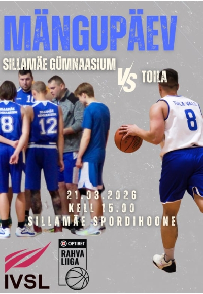 Баскетбольная национальная лига Optibet: Силламяэская гимназия – Тойла