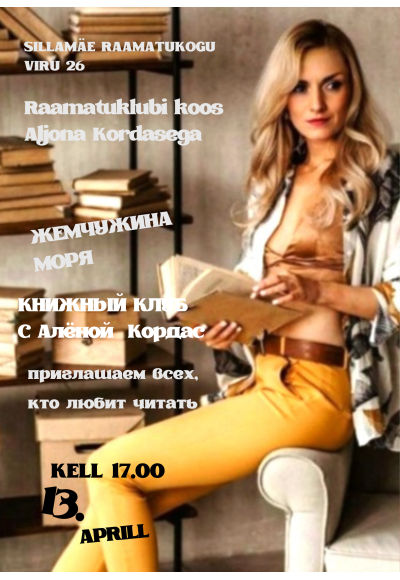 Raamatuklubi koos Aljona Kordasega