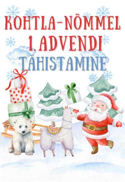 I advendi tähistamine Kohtla-Nõmmel