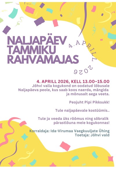 Naljapäev Tammiku Rahvamajas