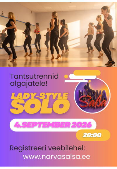 Avatud Lady-Style Solo tantsutund algajatele