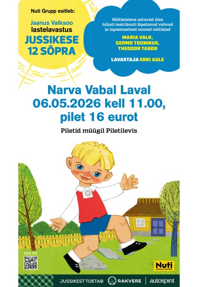 Lasteetendus "Jussikese 12 sõpra"