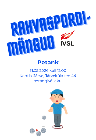 IVSL rahvaspordimängud - petank