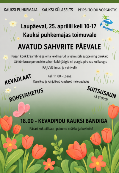 Avatud sahvrite päev Kauksi puhkemajas