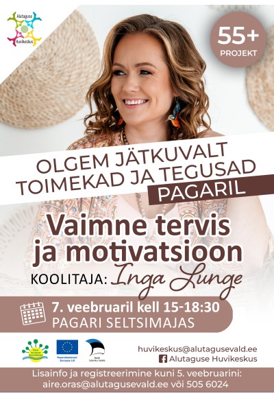 "Mental health and motivation" trainer Inga Lunge