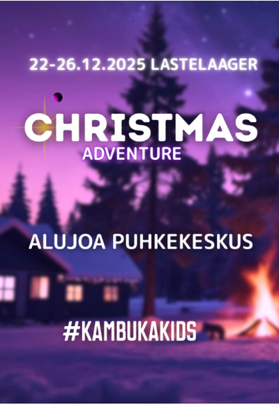 Laste Talvelaager Kambuka Christmas Adventure