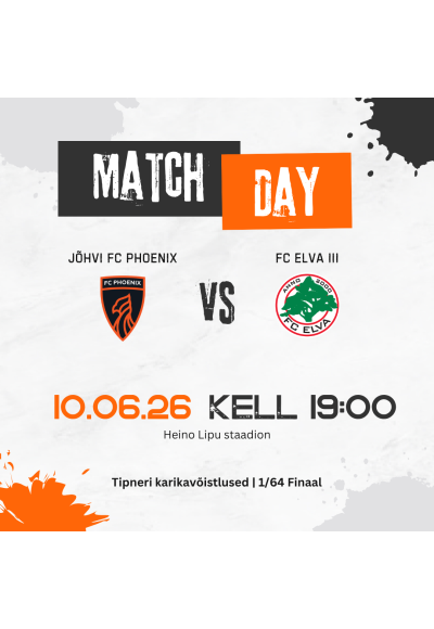 Tipneri karikavõistlused: Jõhvi FC Phoenix vs FC Elva III
