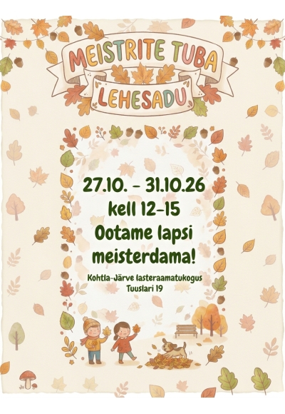Meistrite tuba "Lehesadu"