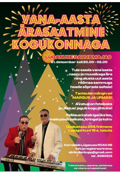 Aastavahetuspidu Lüganusel