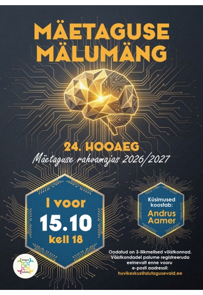 Mäetaguse mälumängu 24. hooaja I voor