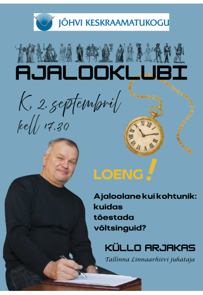 Ajalooklubi loeng „Ajaloolane kui kohtunik: kuidas tõestada võltsinguid?”