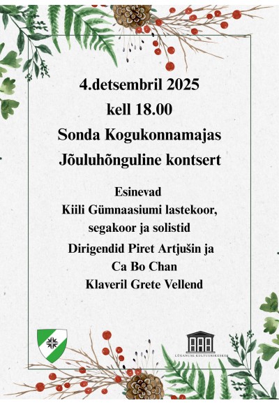 Jõuluhõnguline kontsert