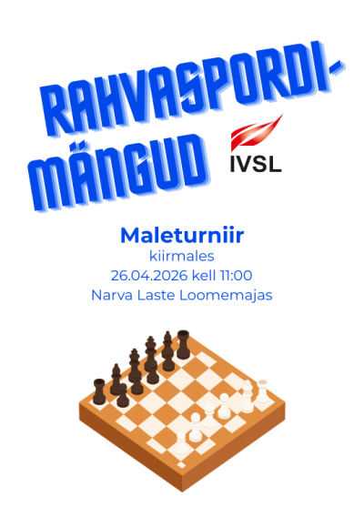 IVSL rahvaspordimängud - maleturniir, kiirmale