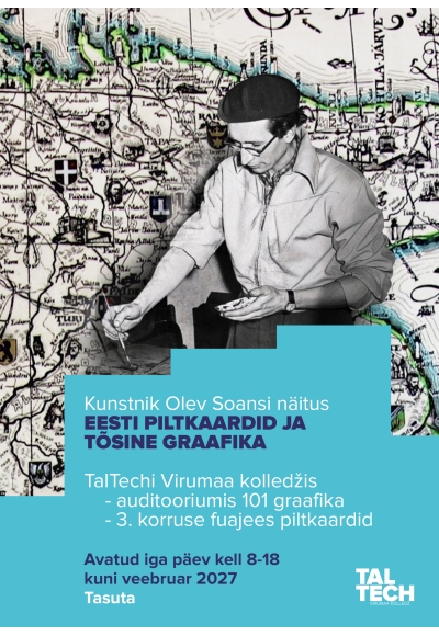 Olev Soansi näitus "Eesti piltkaardid ja tõsine graafika"
