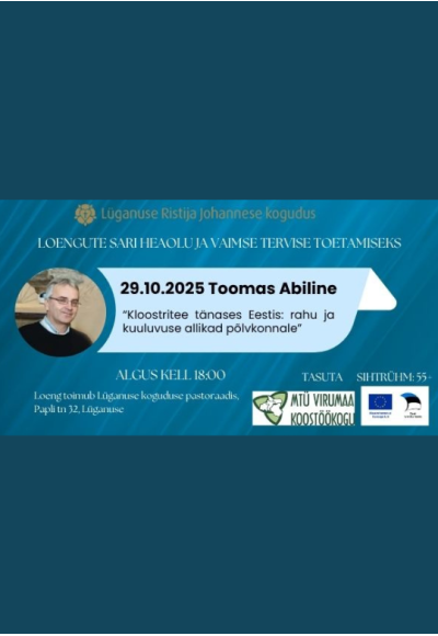 Loengute sari: Toomas Abiline
