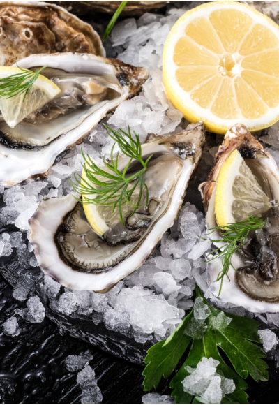 Austrite ja mereandide õhtusöök Saka Mõisas