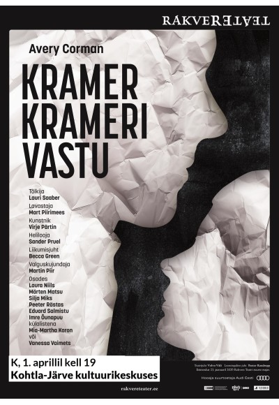 RAKVERE TEATRI etendus "Kramer Krameri vastu"