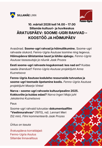 Soome-ugri rahvad – koostöö ja hõimupäev